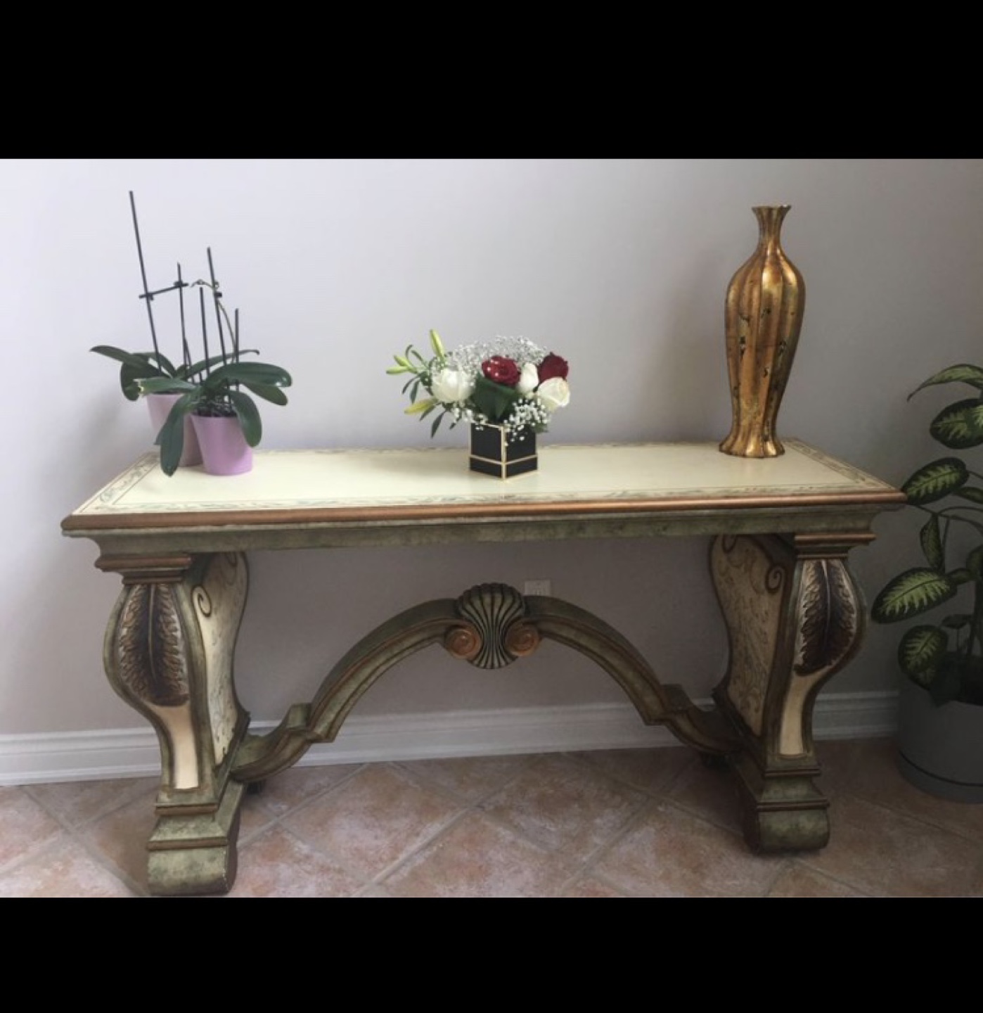 Vintage console table - photo 2