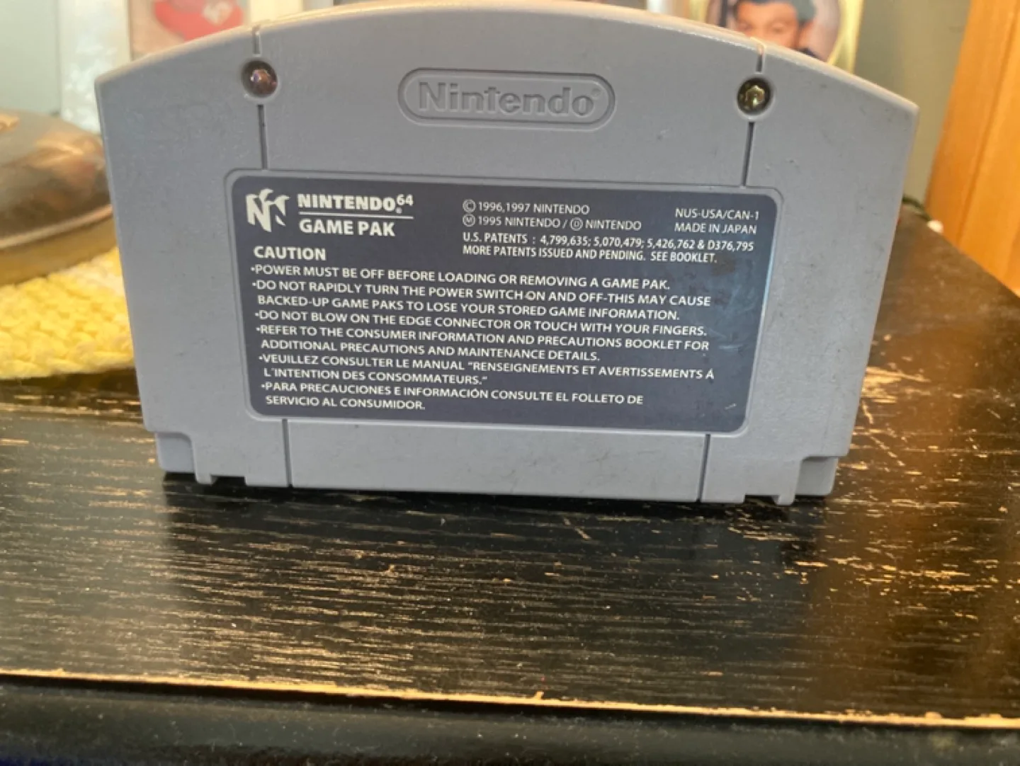 Super Mario 64 Nintendo 64 Game Cartridge image indicator(2)