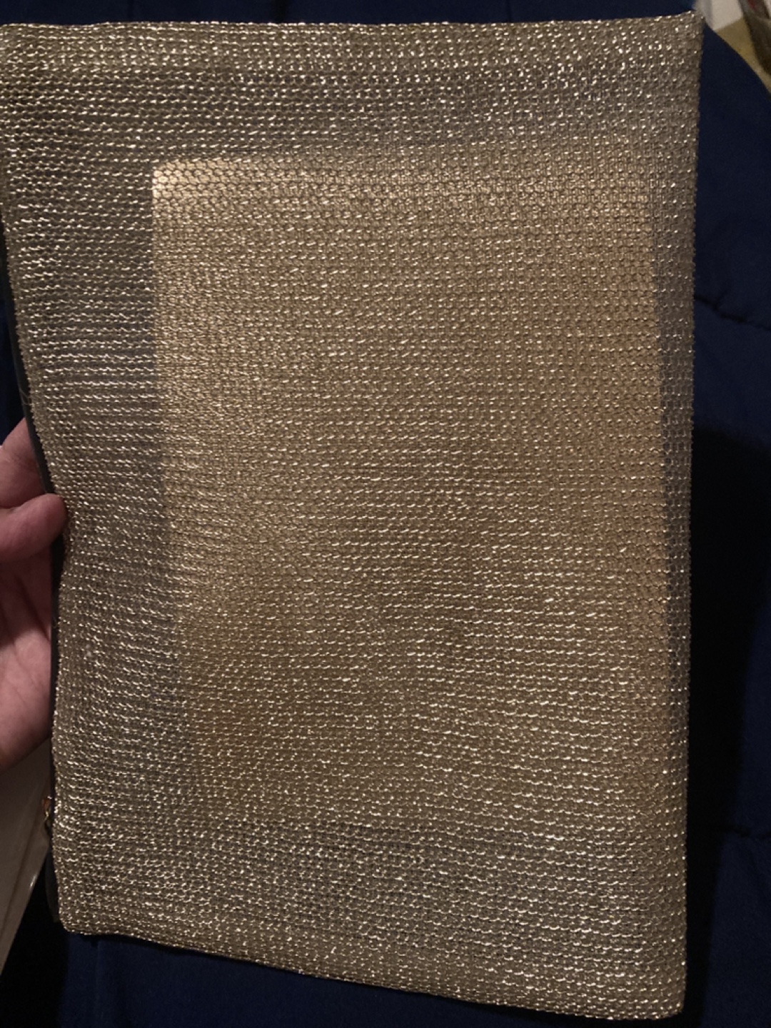 Dior Gold Mesh Clutch - photo 4