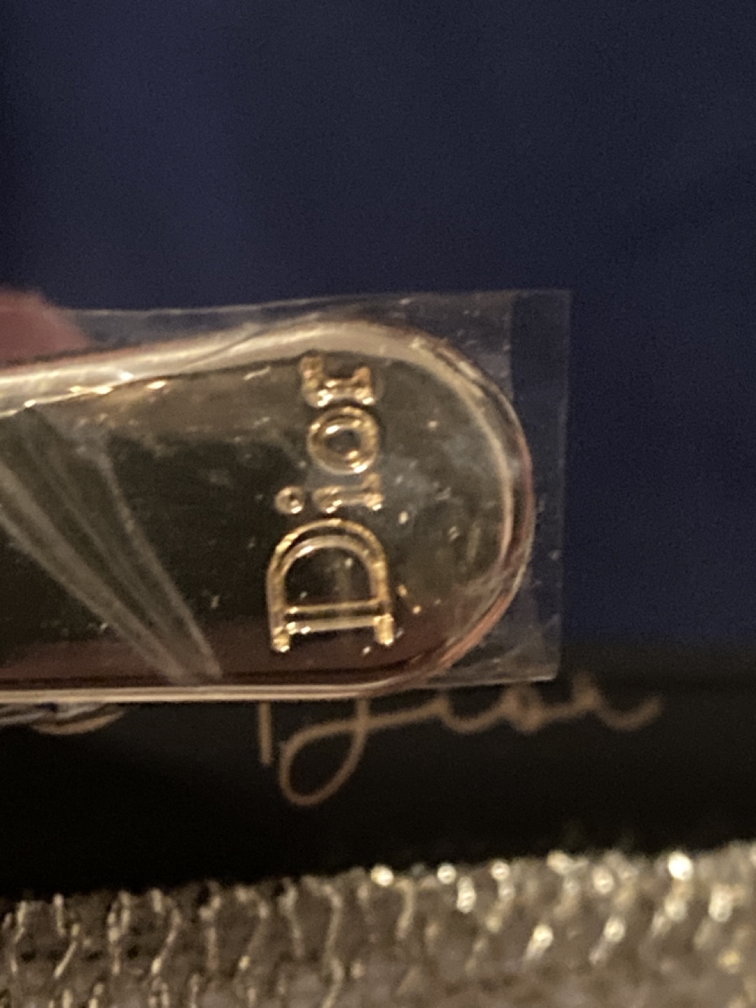 Dior Gold Mesh Clutch - photo 5