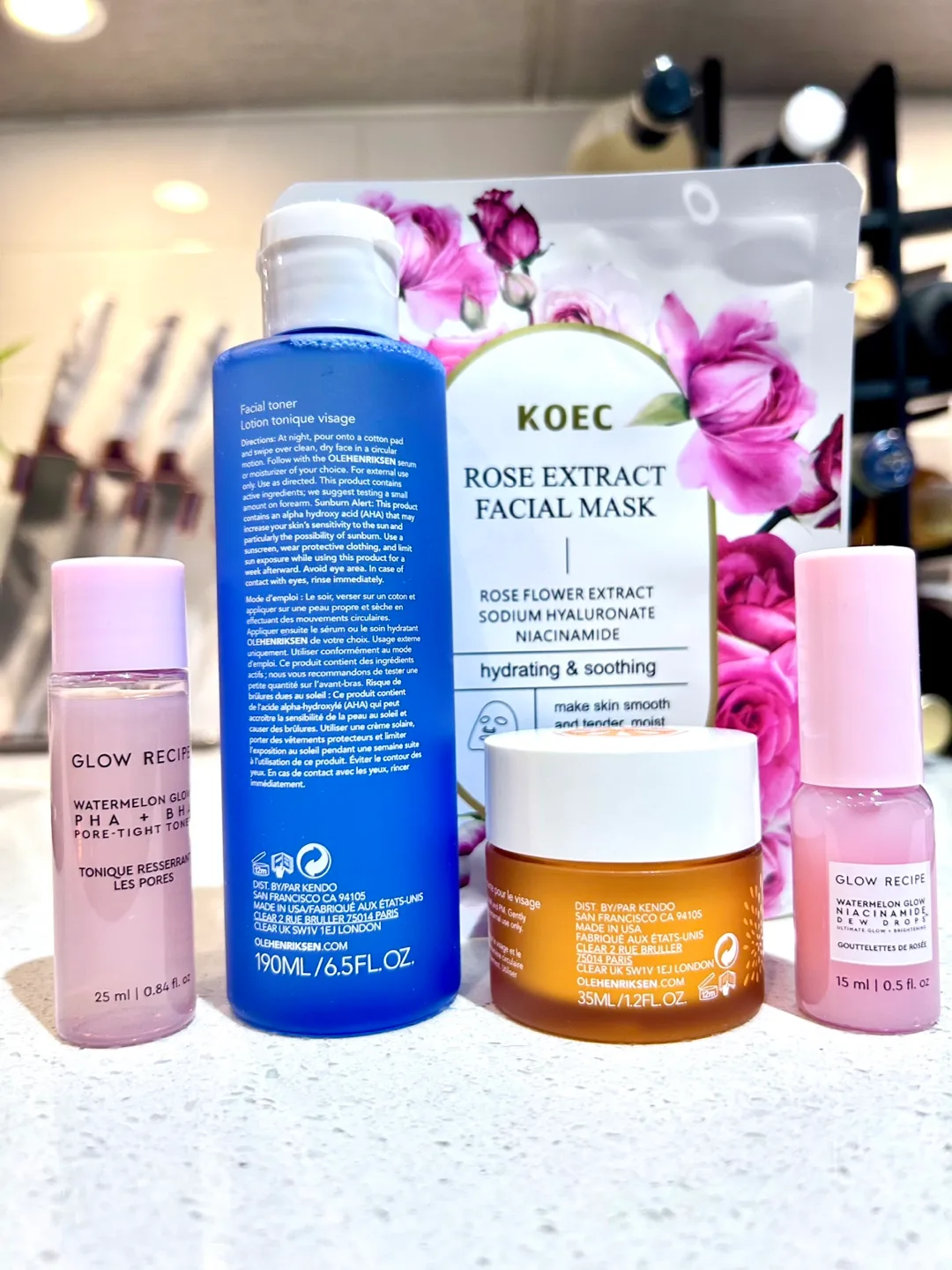 🍓NEW Beauty Set! REG $100+ OLEHENRIKSEN & Glow Recipe + FREE 🎁 image indicator(3)