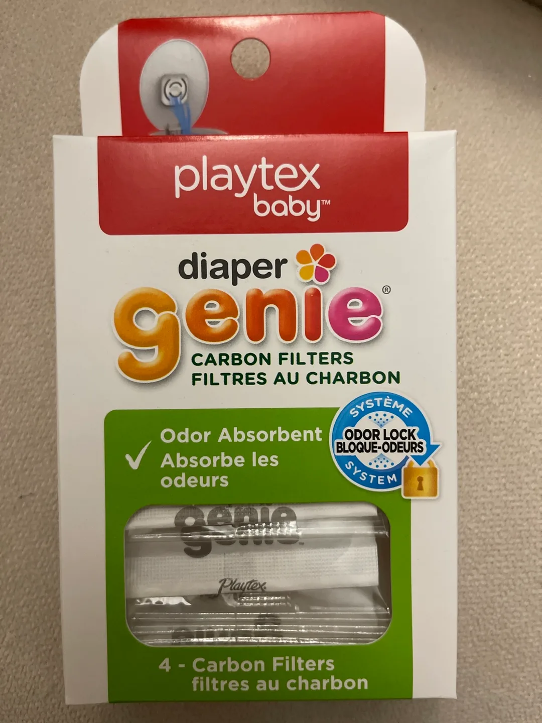 2 Playtex Baby Diaper Genie Carbon Filters thumbnail