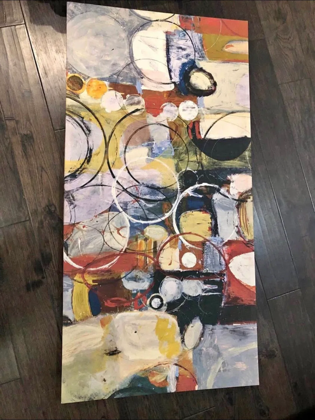Large abstract wall art homesense 27*54 inches thumbnail