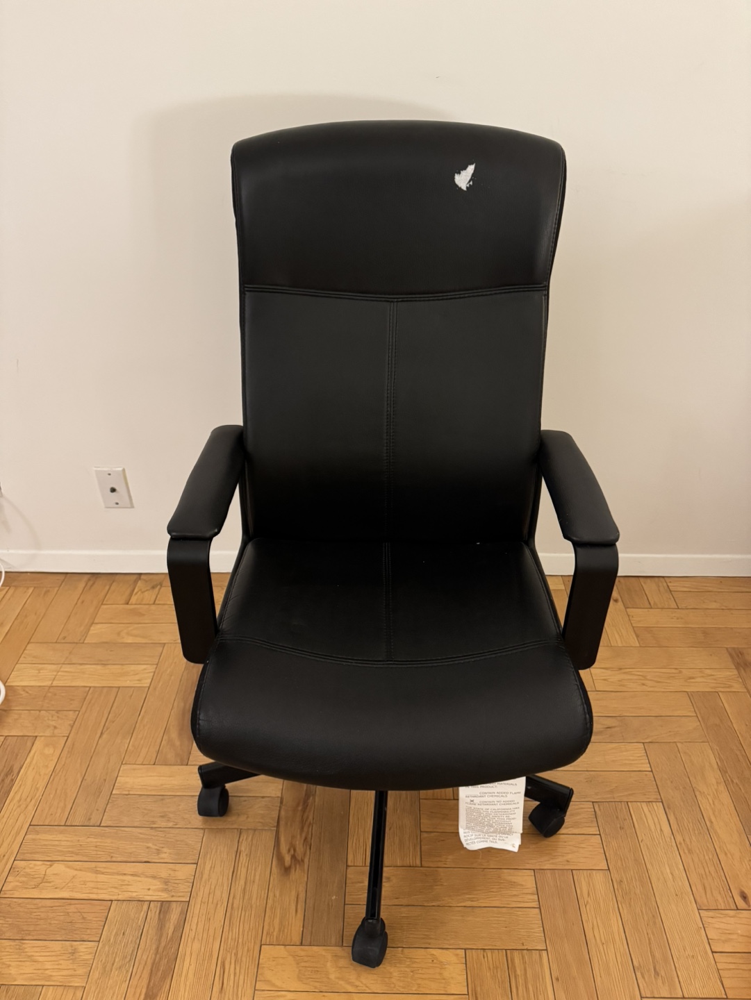 Black Leather Office Chair
