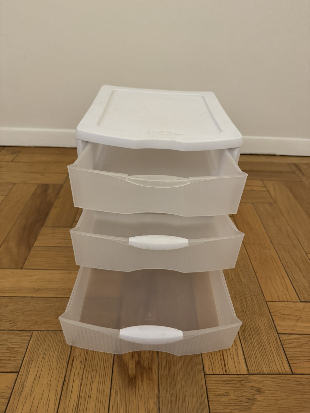 White 3-Drawer Organizer - photo 3