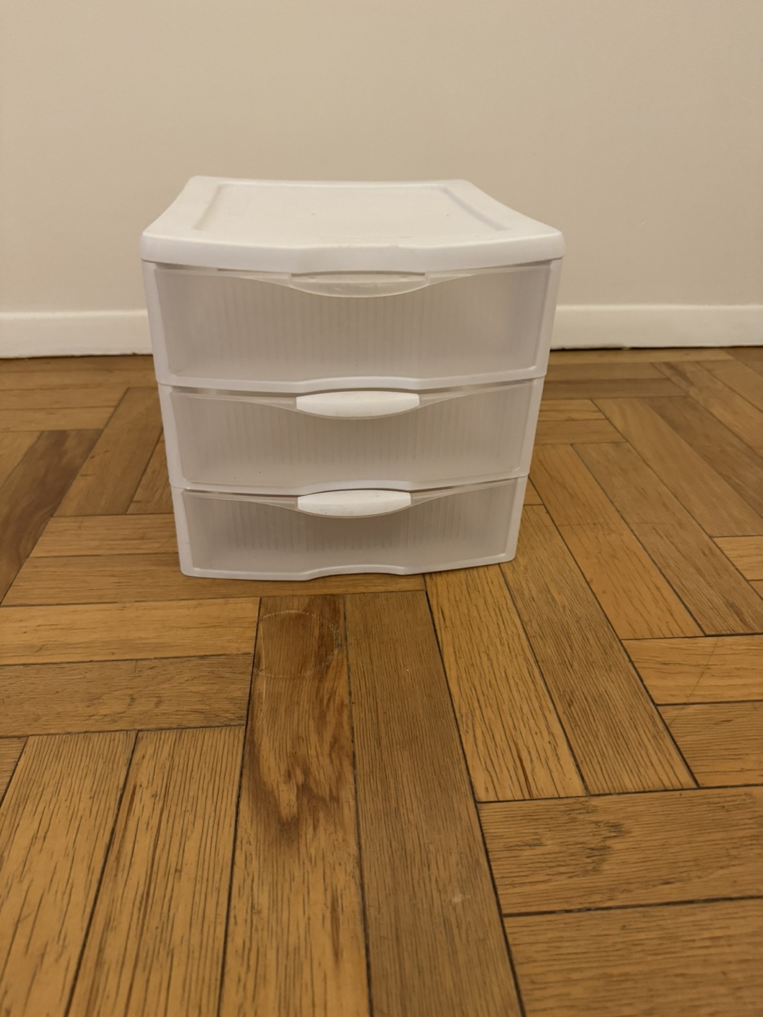 White 3-Drawer Organizer