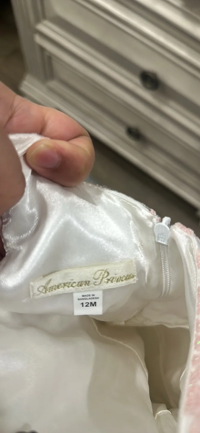 American Princess Baby Girl Dress 12M image indicator(2)