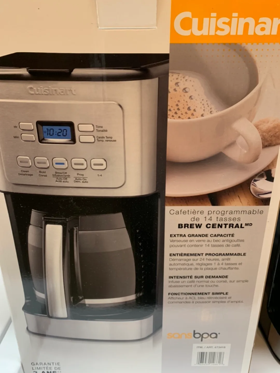 Cuisinart Coffee Machine image indicator(3)