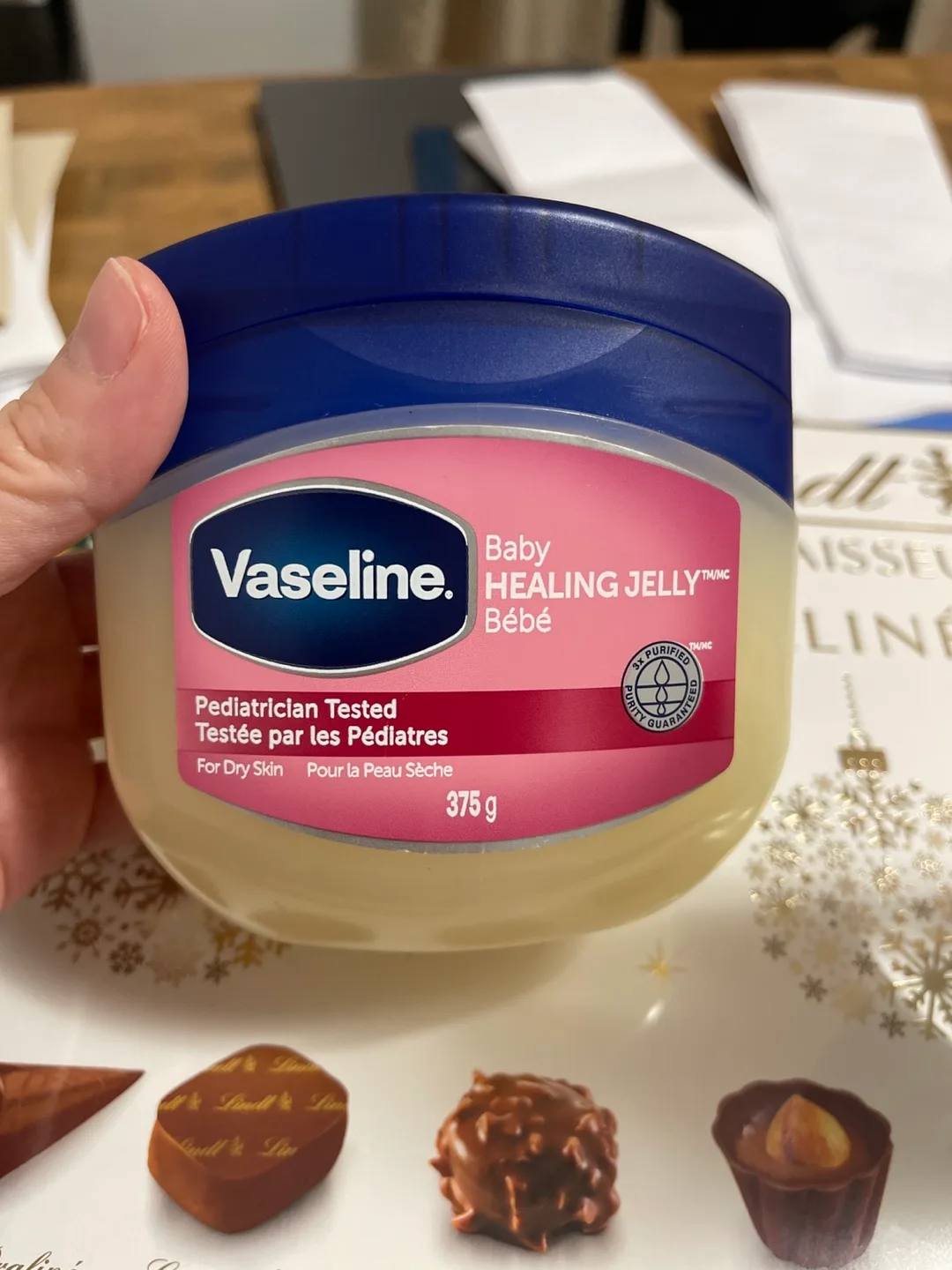 Vaseline Baby Healing Jelly 375g thumbnail