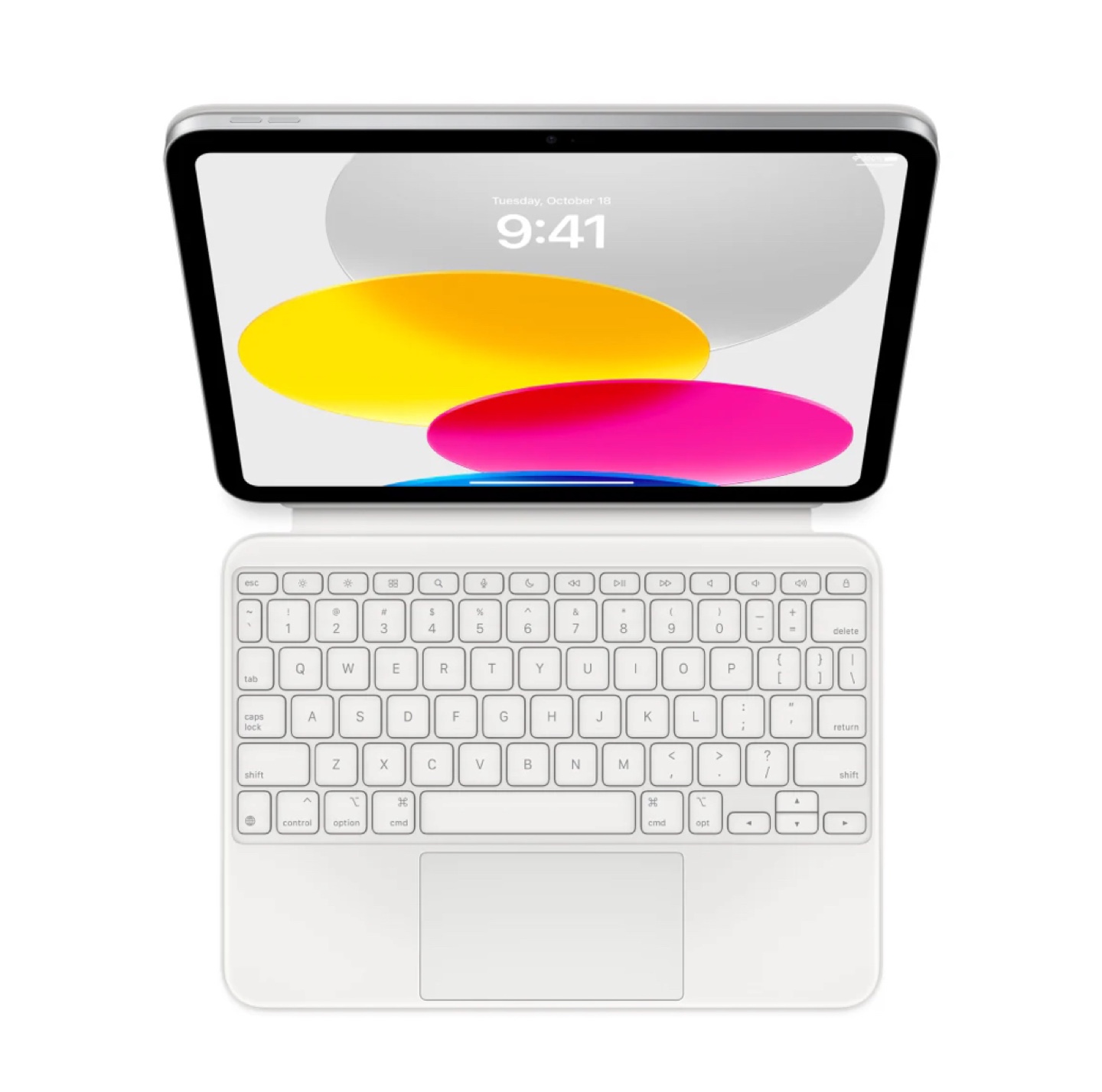 iPad Magic Keyboard Folio - White - photo 2