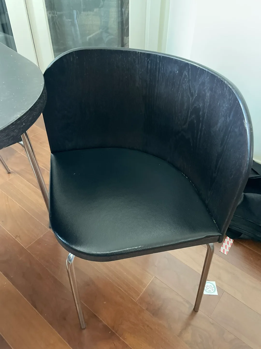 Black Dining Table and Four Chairs image indicator(4)