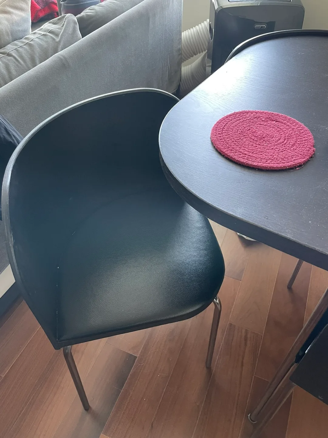 Black Dining Table and Four Chairs image indicator(5)