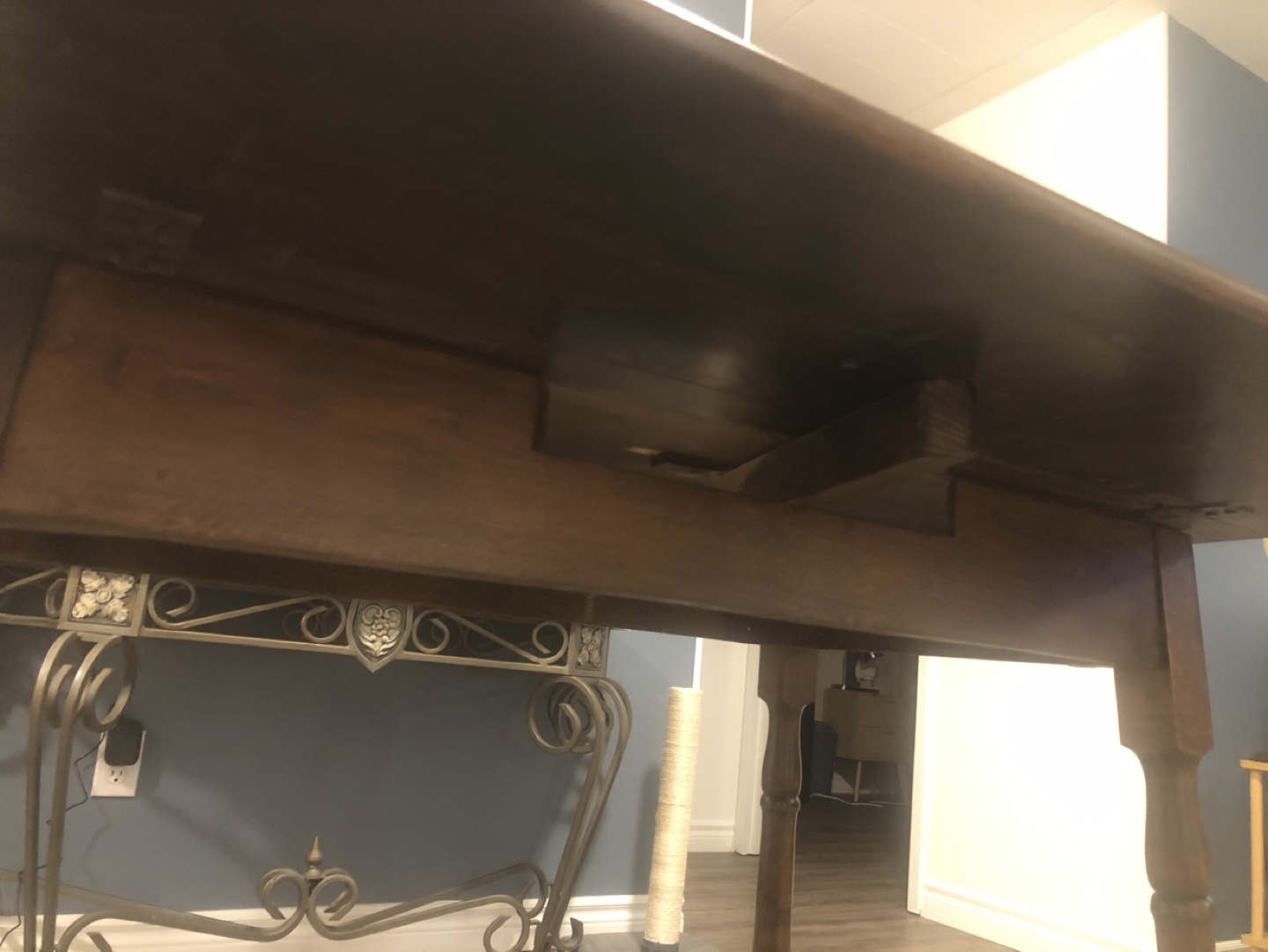 Vintage Wooden Drop Leaf Table - photo 5