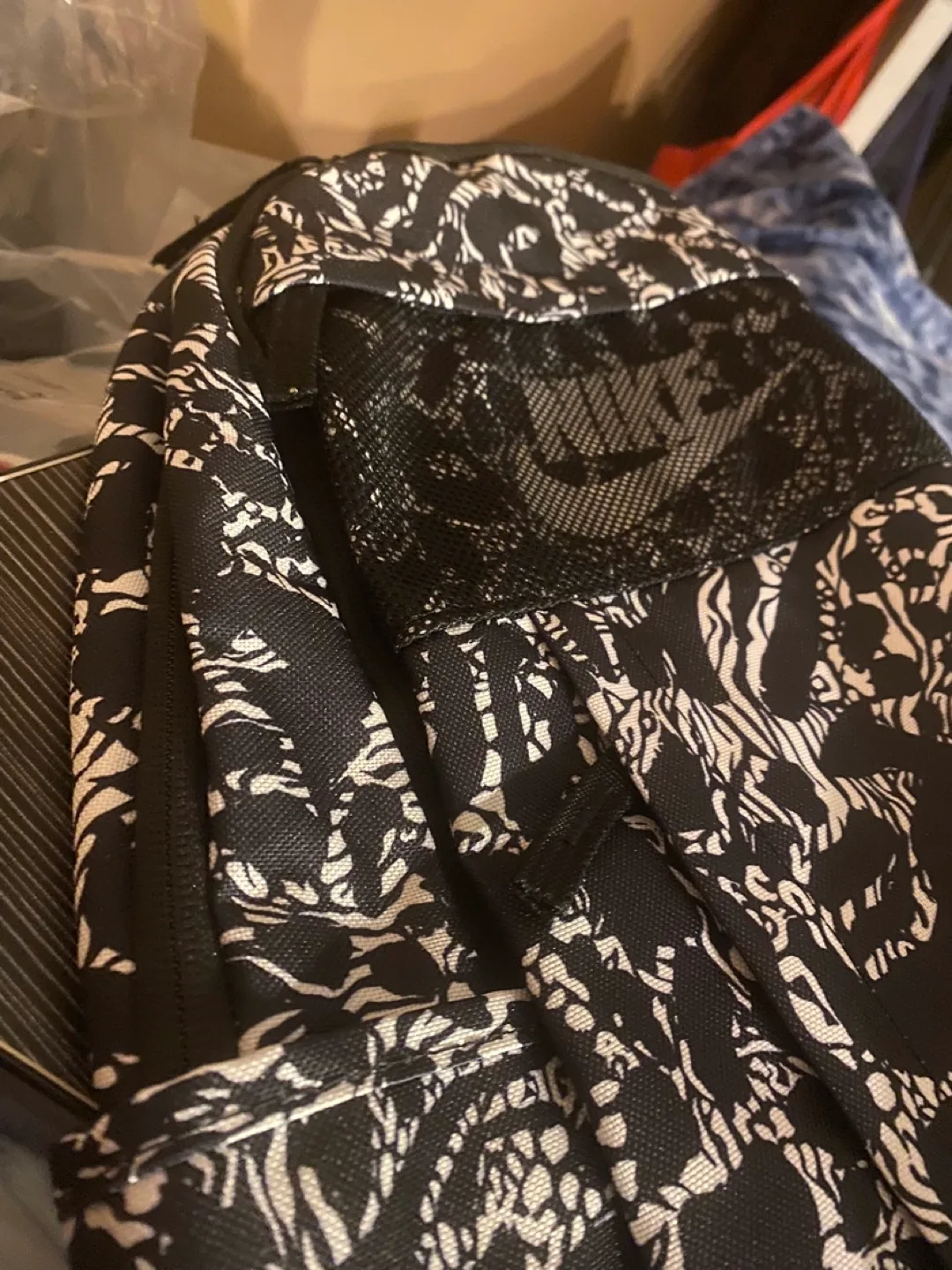 Nike Black and White Backpack image indicator(3)