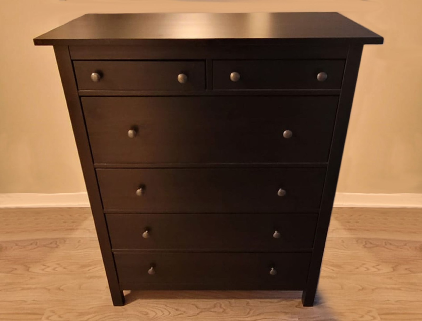 6-Drawer dresser Dark Brown