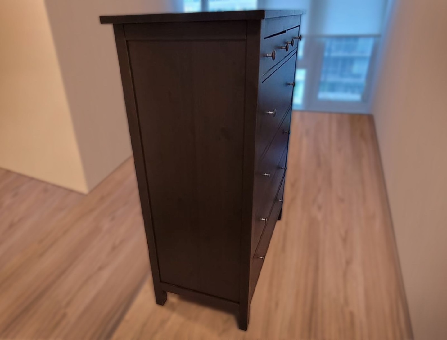6-Drawer dresser Dark Brown - photo 3