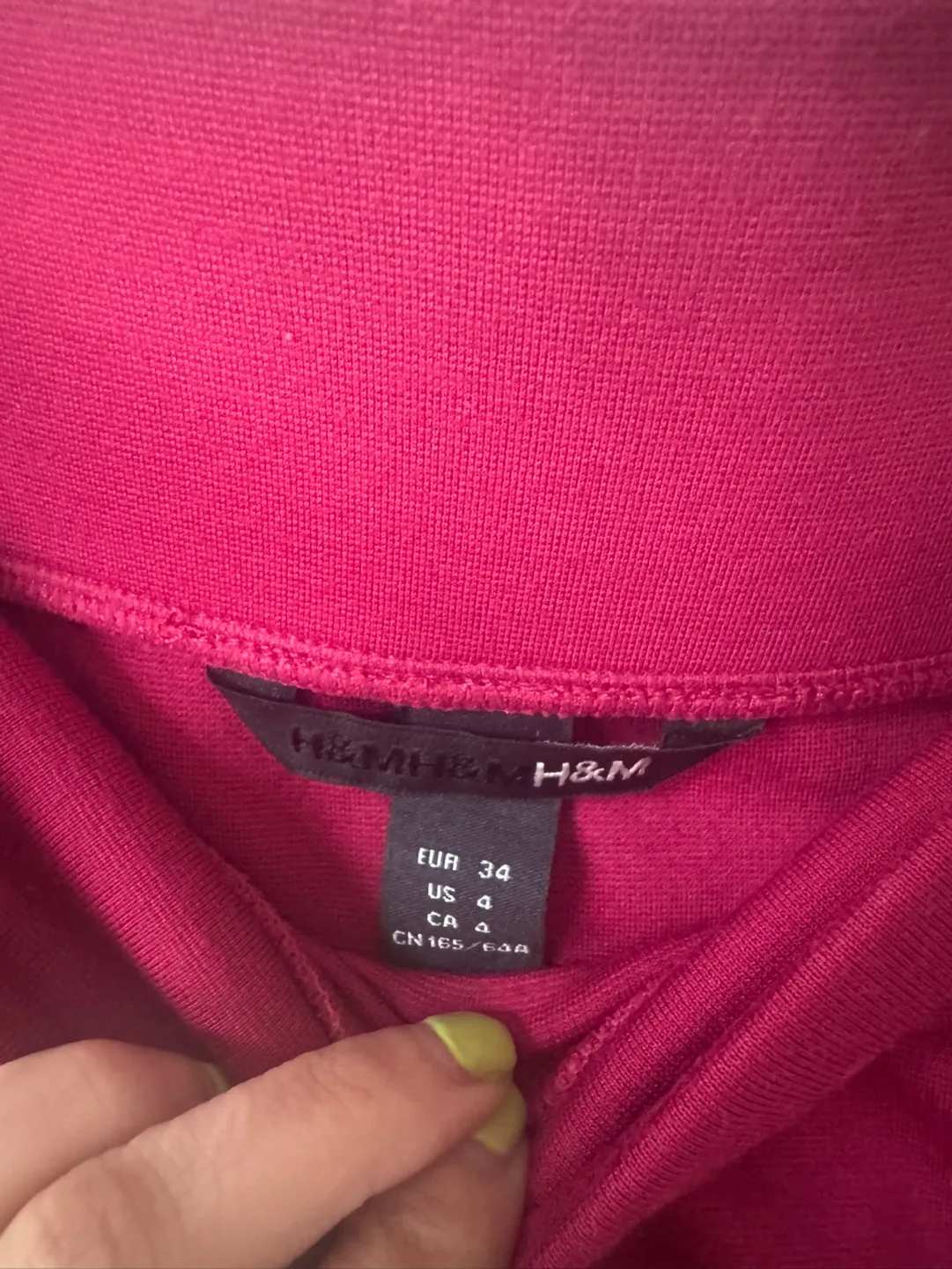 H&M Red Mini Skirt - Size 4 image indicator(4)