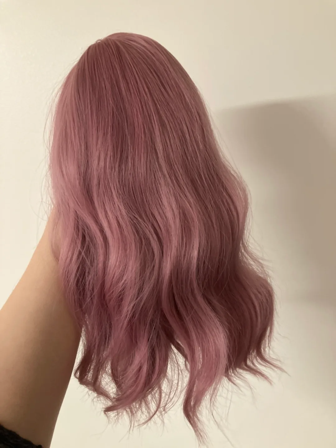 (ALL 3 WIGS FOR 25) Dusty Rose Wavy Bob Wig image indicator(3)