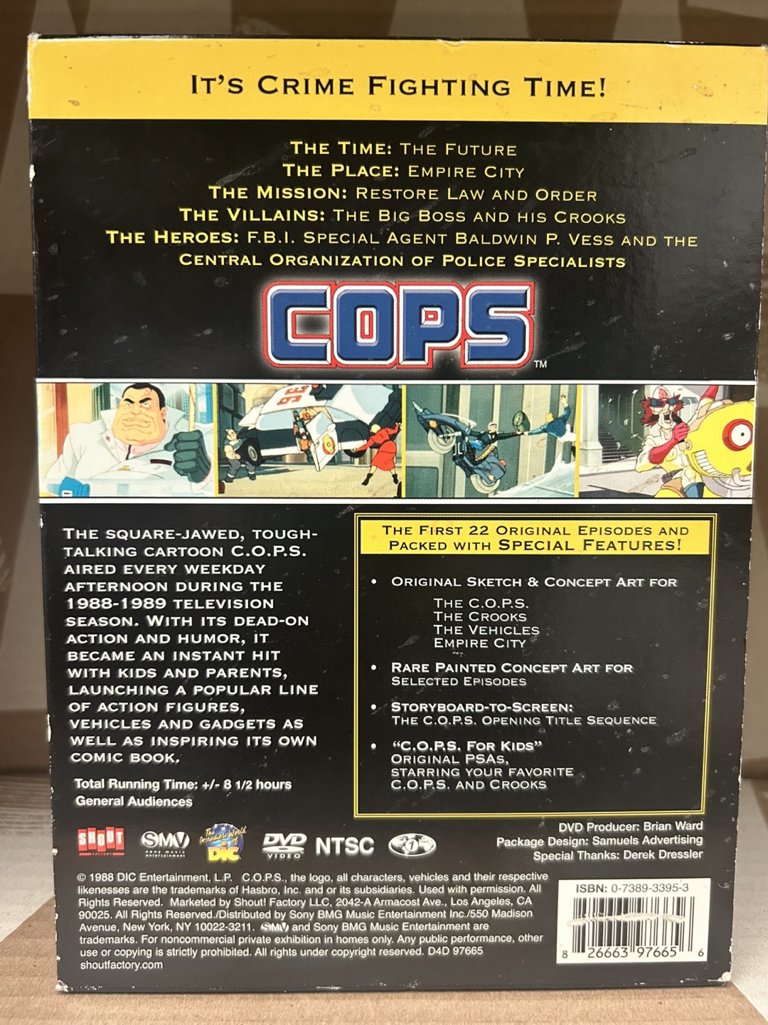 COPS: The Animated Series - Complete Series DVD - photo 2