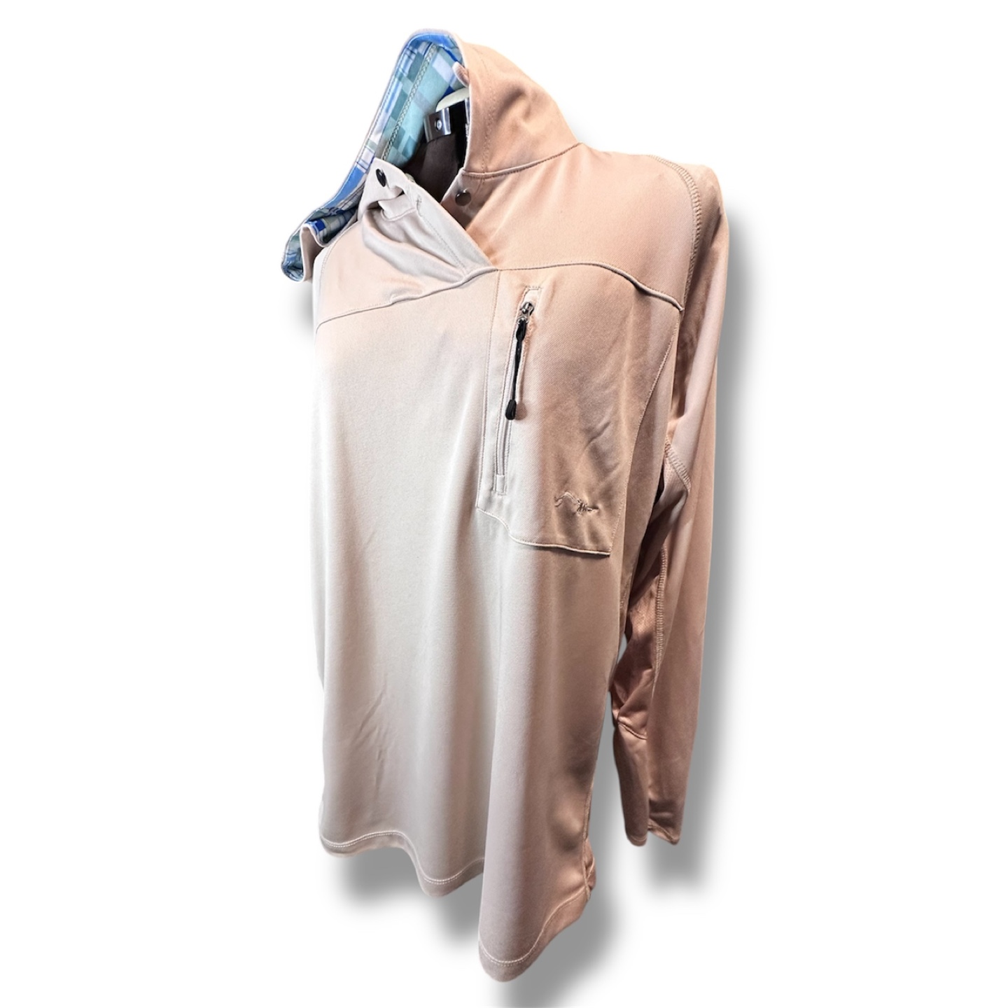 True Flies Women's Activewear XL Hoodie - 100% Polyester, Beige - photo 5