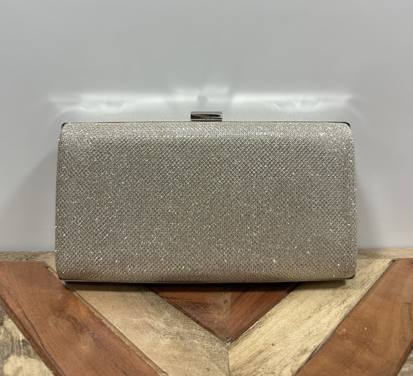Sparkly Gold Clutch Purse