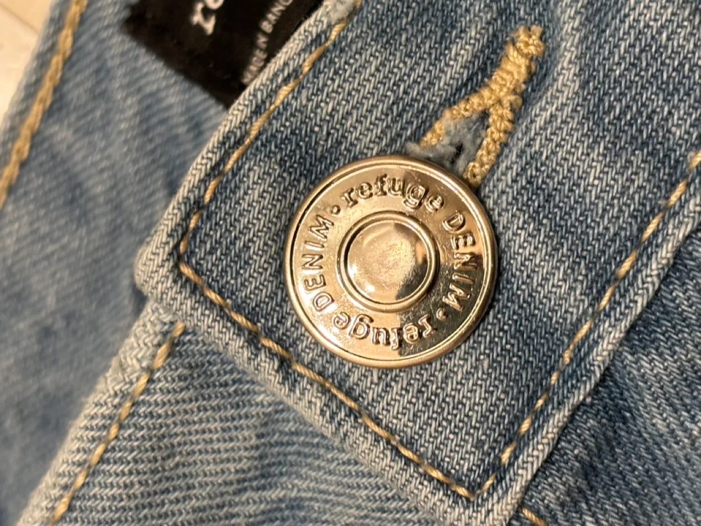 (Brand New) Refuge Denim Wide Baggy Leg Jeans image indicator(2)