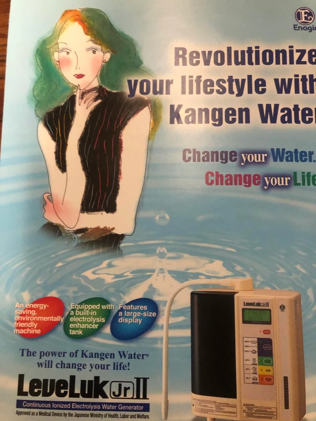 *NEW IN BOX* LEVELUK JRII KANGEN WATER FILTER image indicator(3)