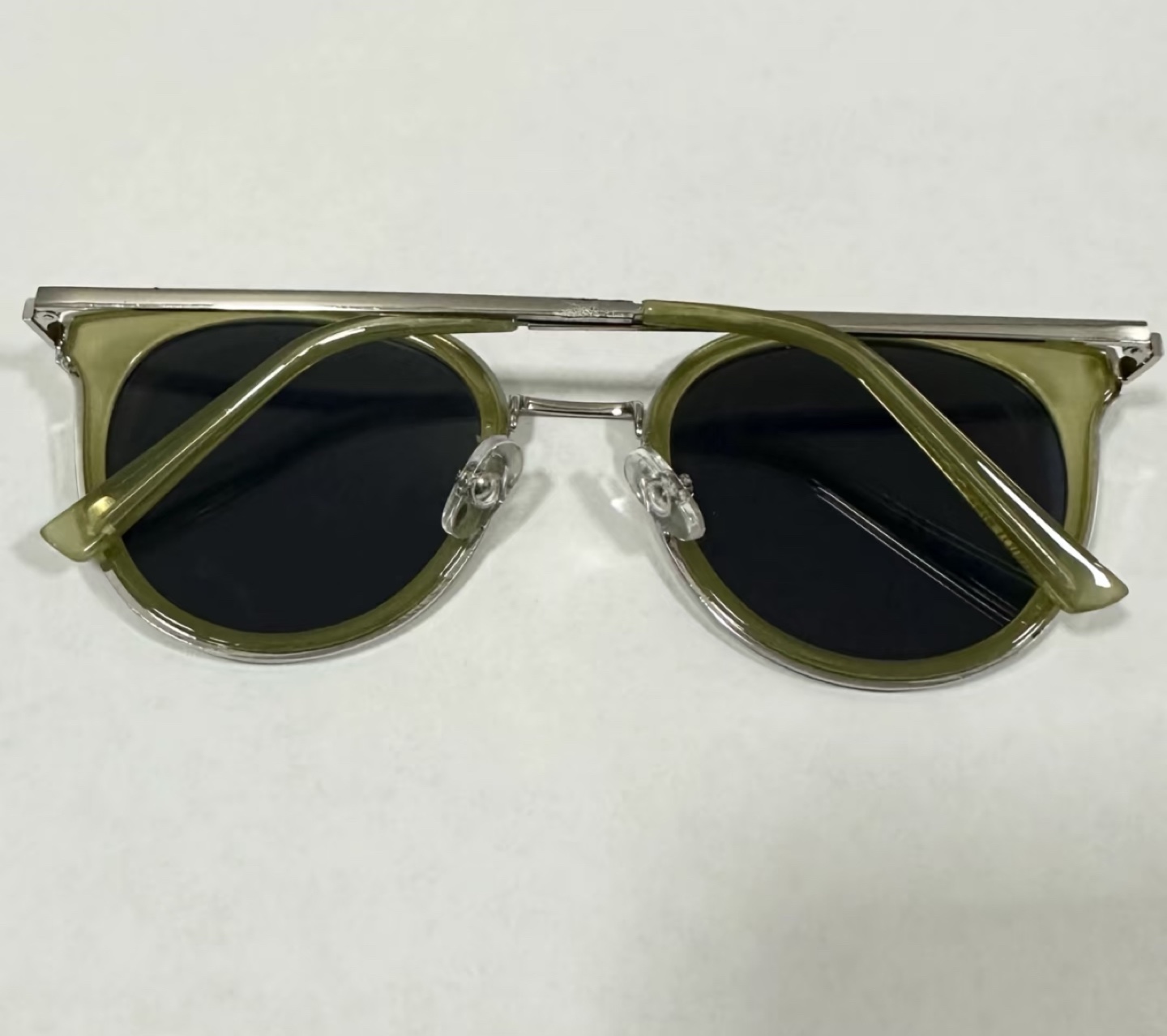 Nine West Olive Green Cat Eye Sunglasses - photo 2