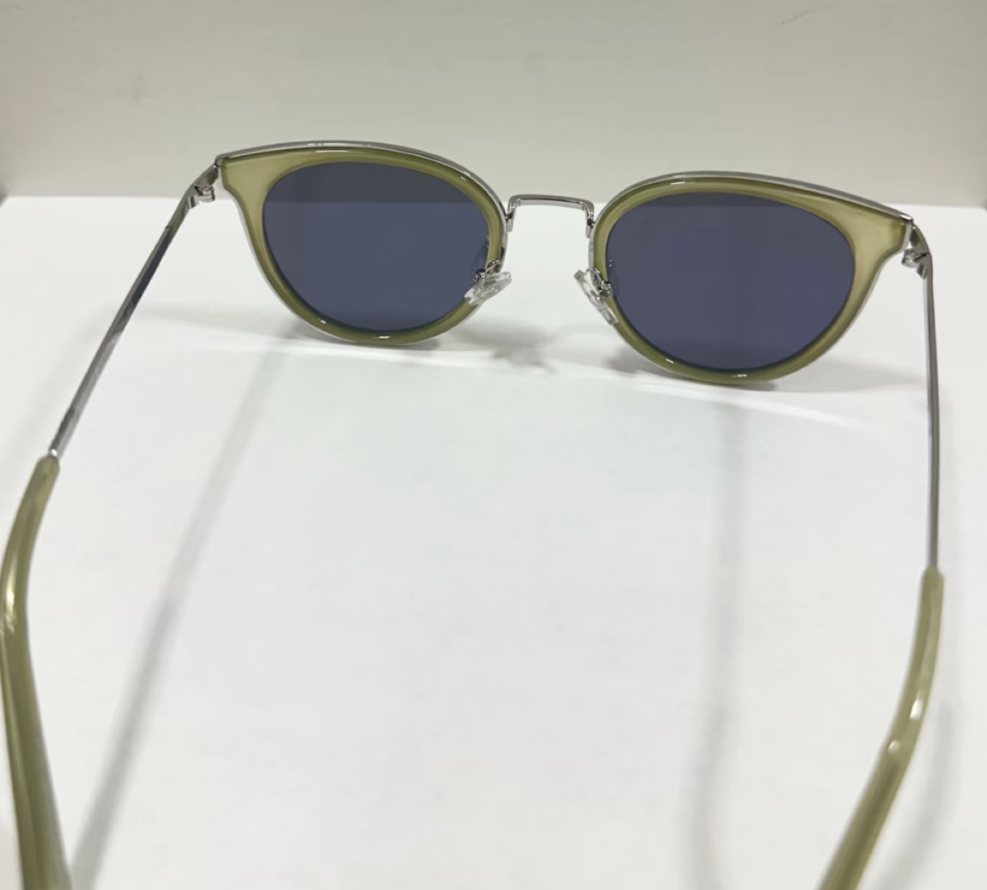 Nine West Olive Green Cat Eye Sunglasses - photo 3