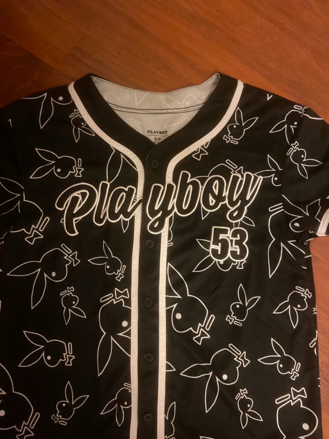Playboy Baseball Jersey - Size Small image indicator(2)