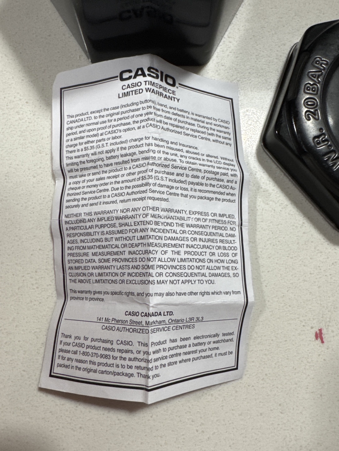 G-Shock Casio Watch GA-110GB-1A - photo 3