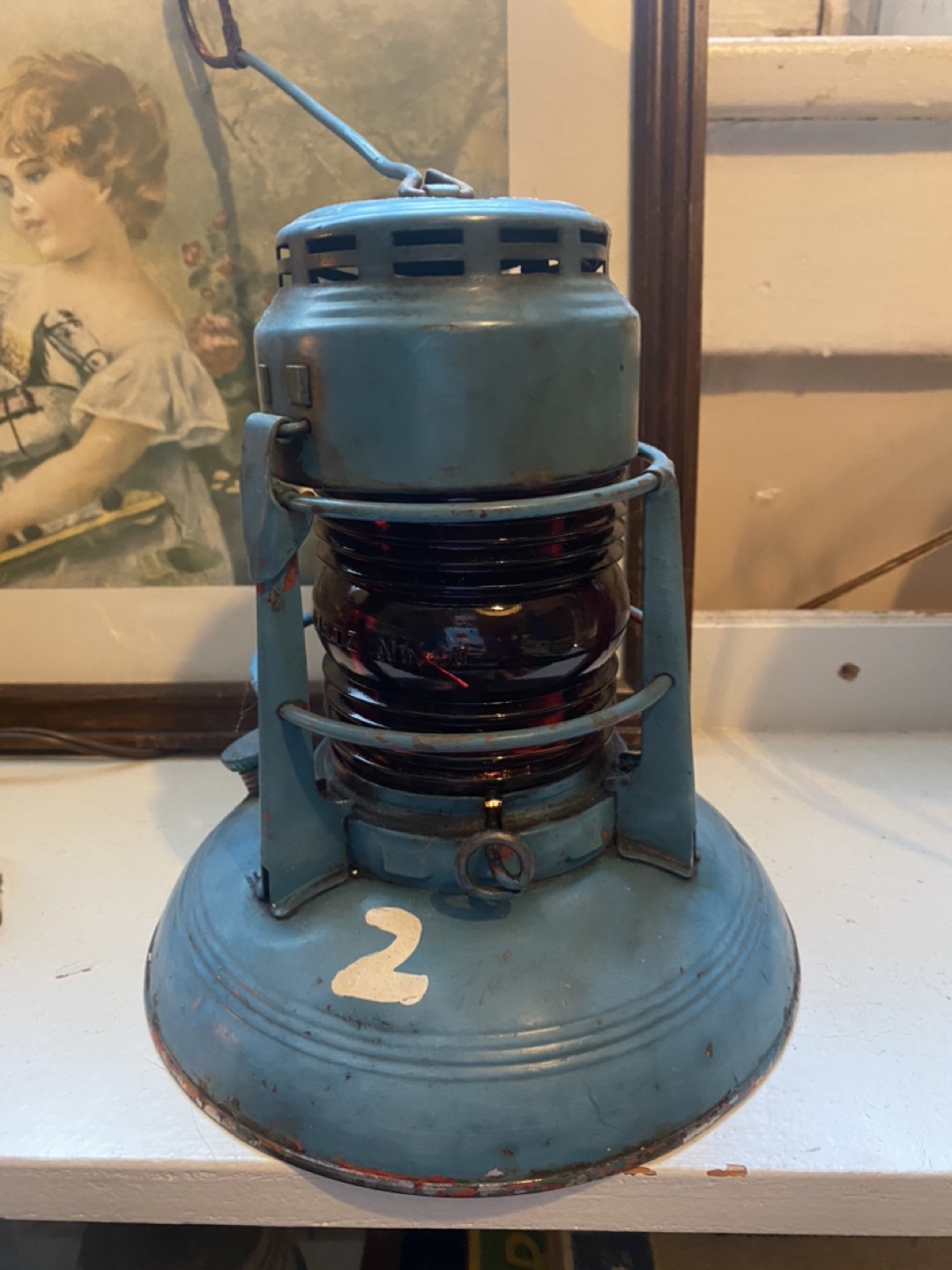 Vintage Embury & Syracuse Railroad Lanterns