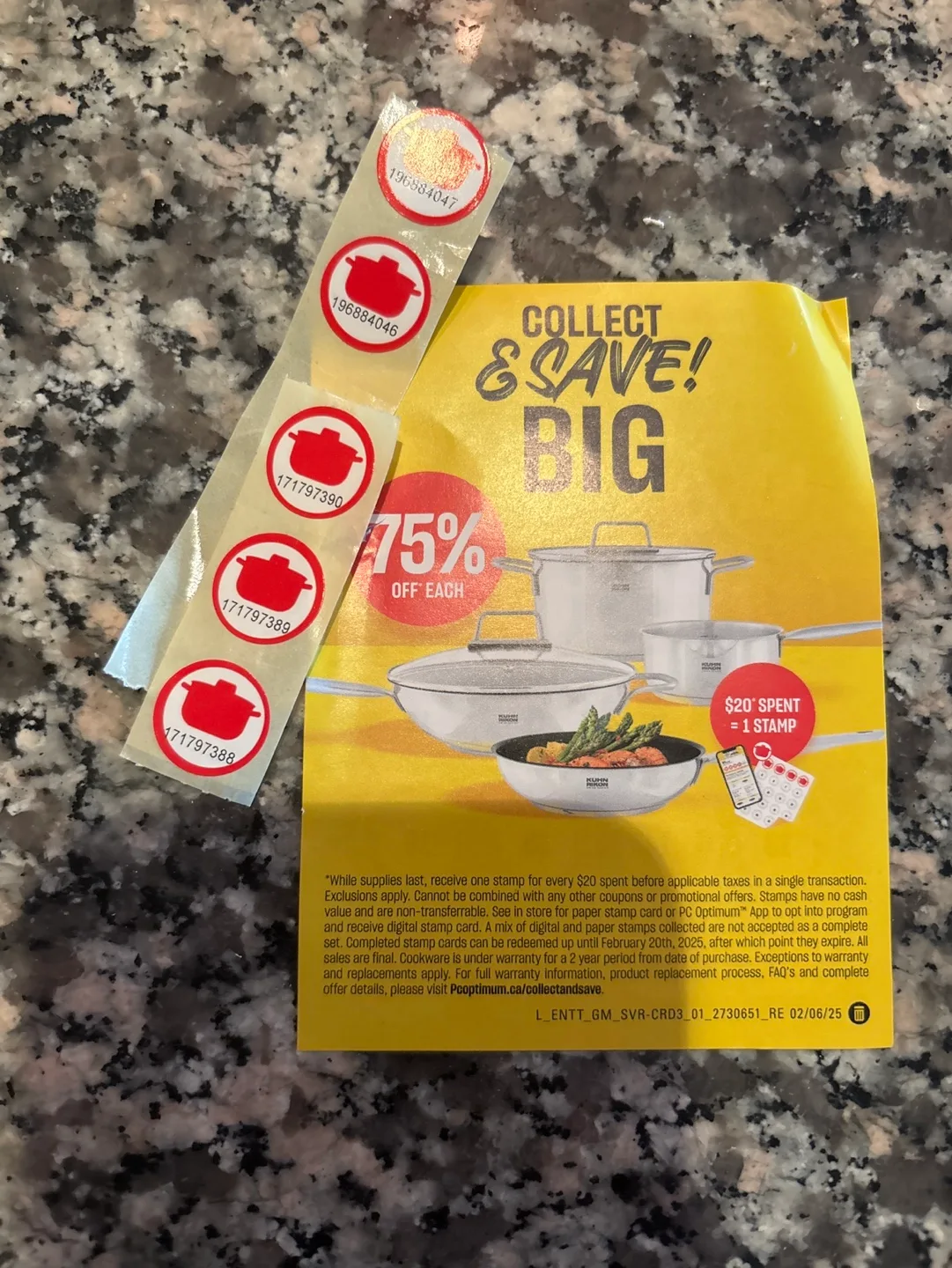 Cookware Collection Stamps - Collect & Save! image indicator(2)