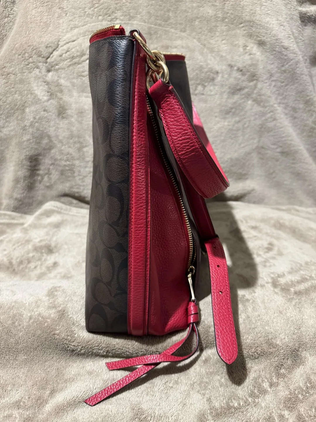 COACH Marlon Hobo in Signature Canvas image indicator(5)