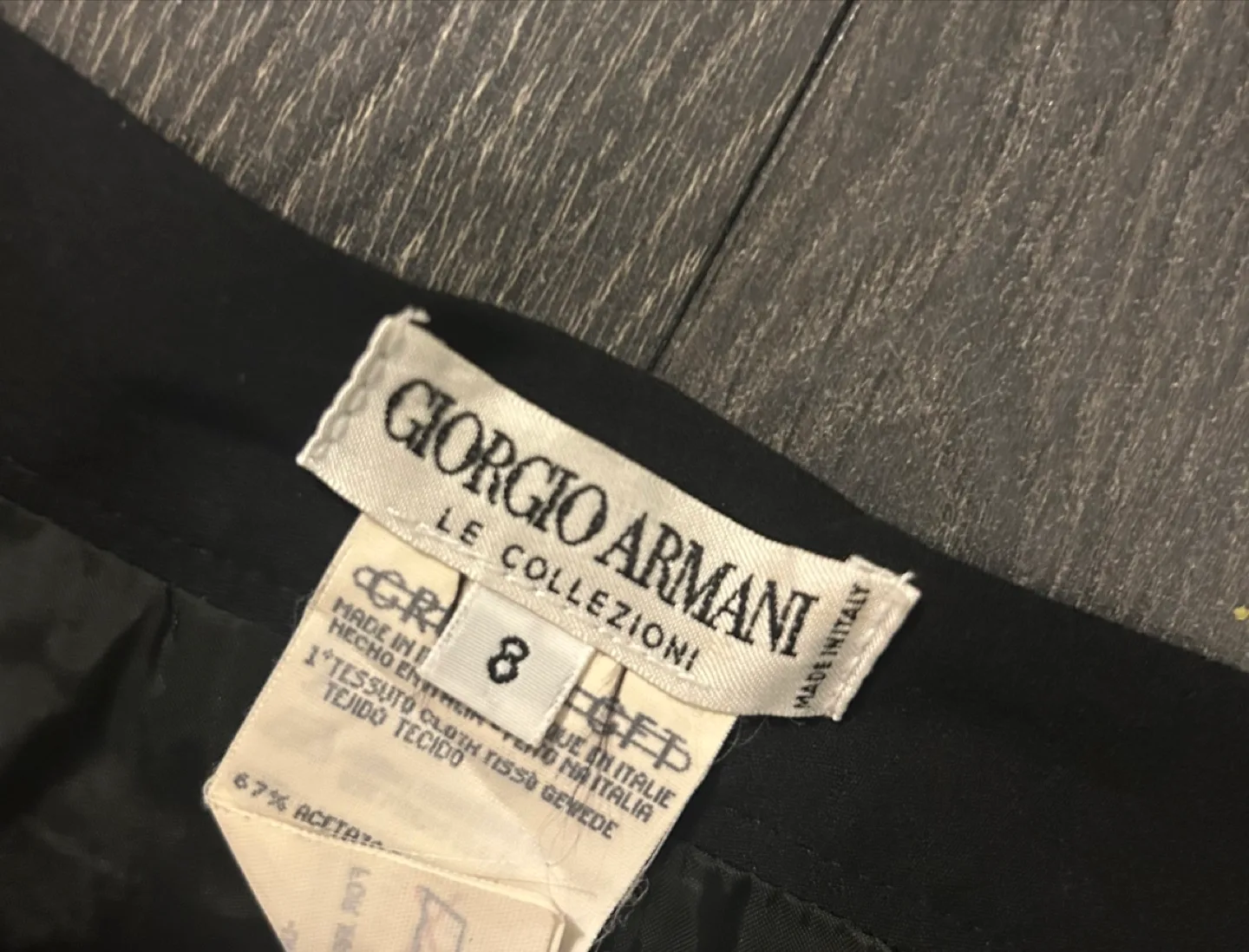 Giorgio Armani Black Skirt image indicator(2)