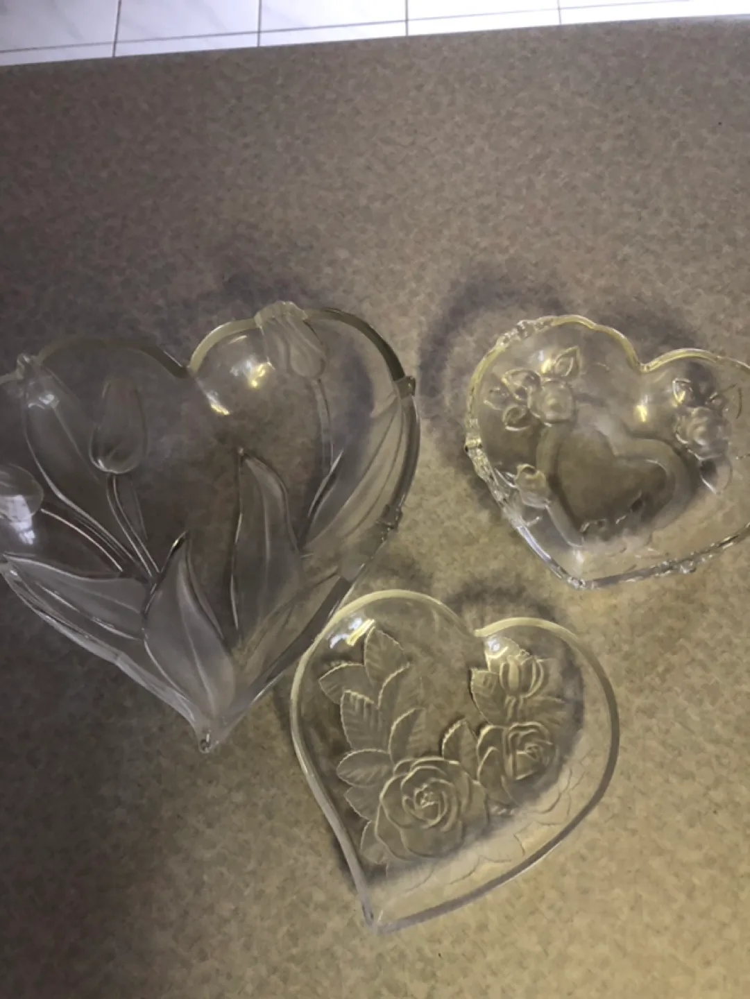 Assorted Crystal and Glass Dishes image indicator(3)