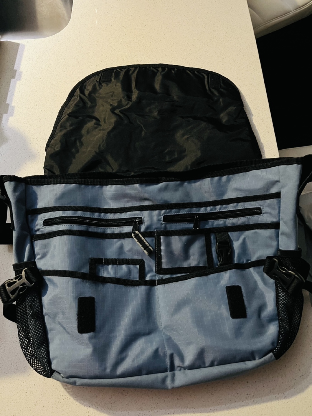Light Blue Tote/Computer/Book Bag