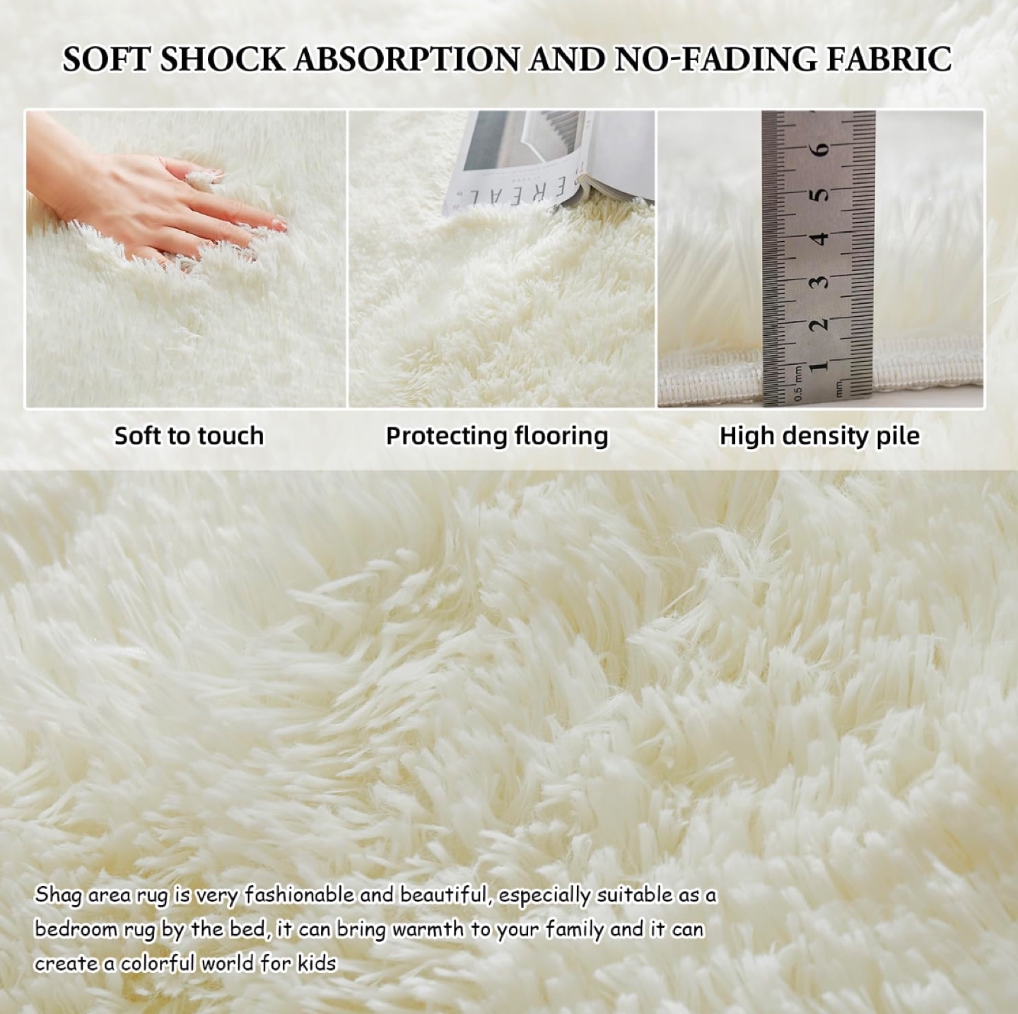 4x6 Fluffy Shag Rug - photo 5