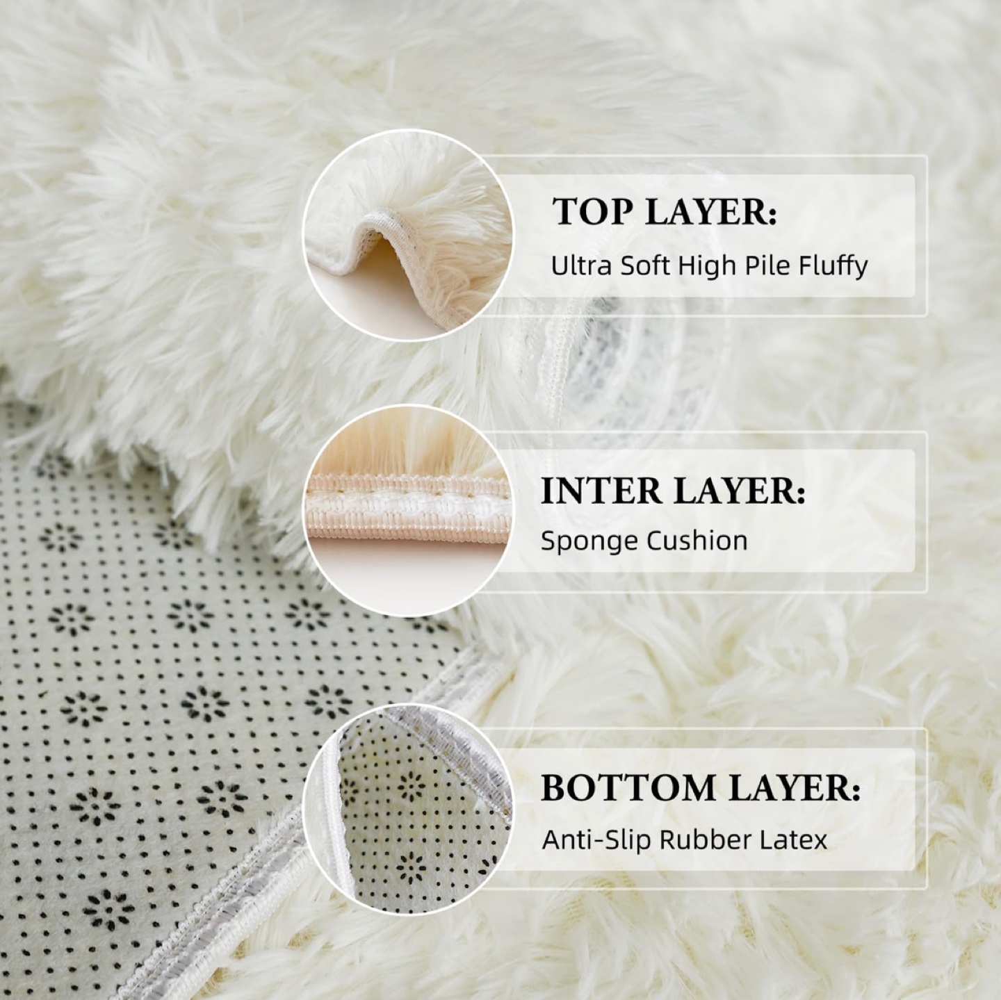 4x6 Fluffy Shag Rug - photo 4