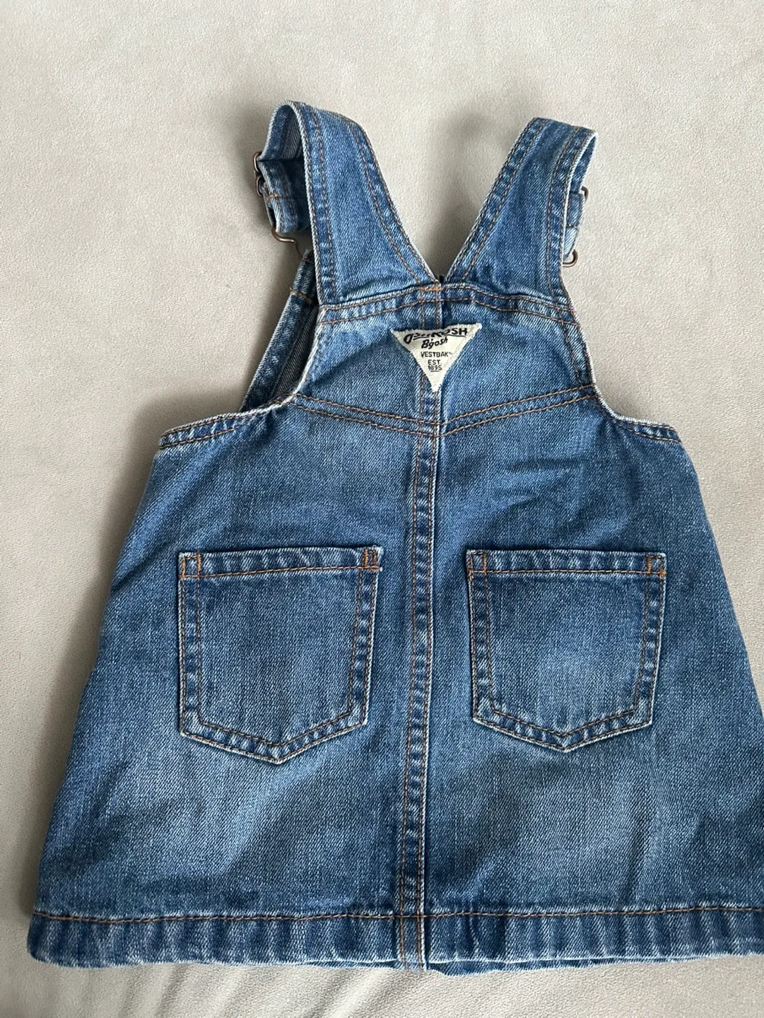 OshKosh B'gosh Denim Jumper 18M image indicator(2)