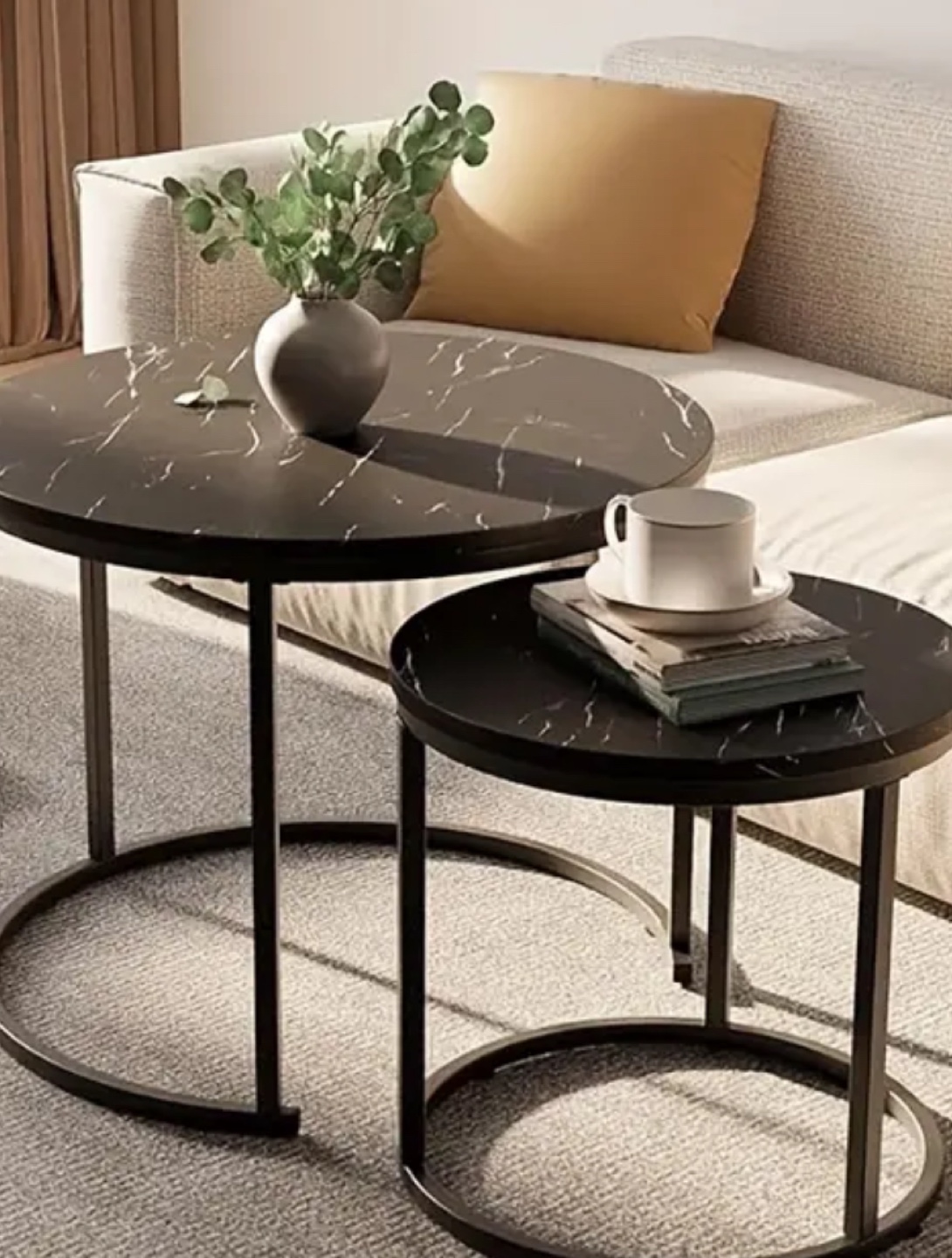 Brand new still in box set of two tables