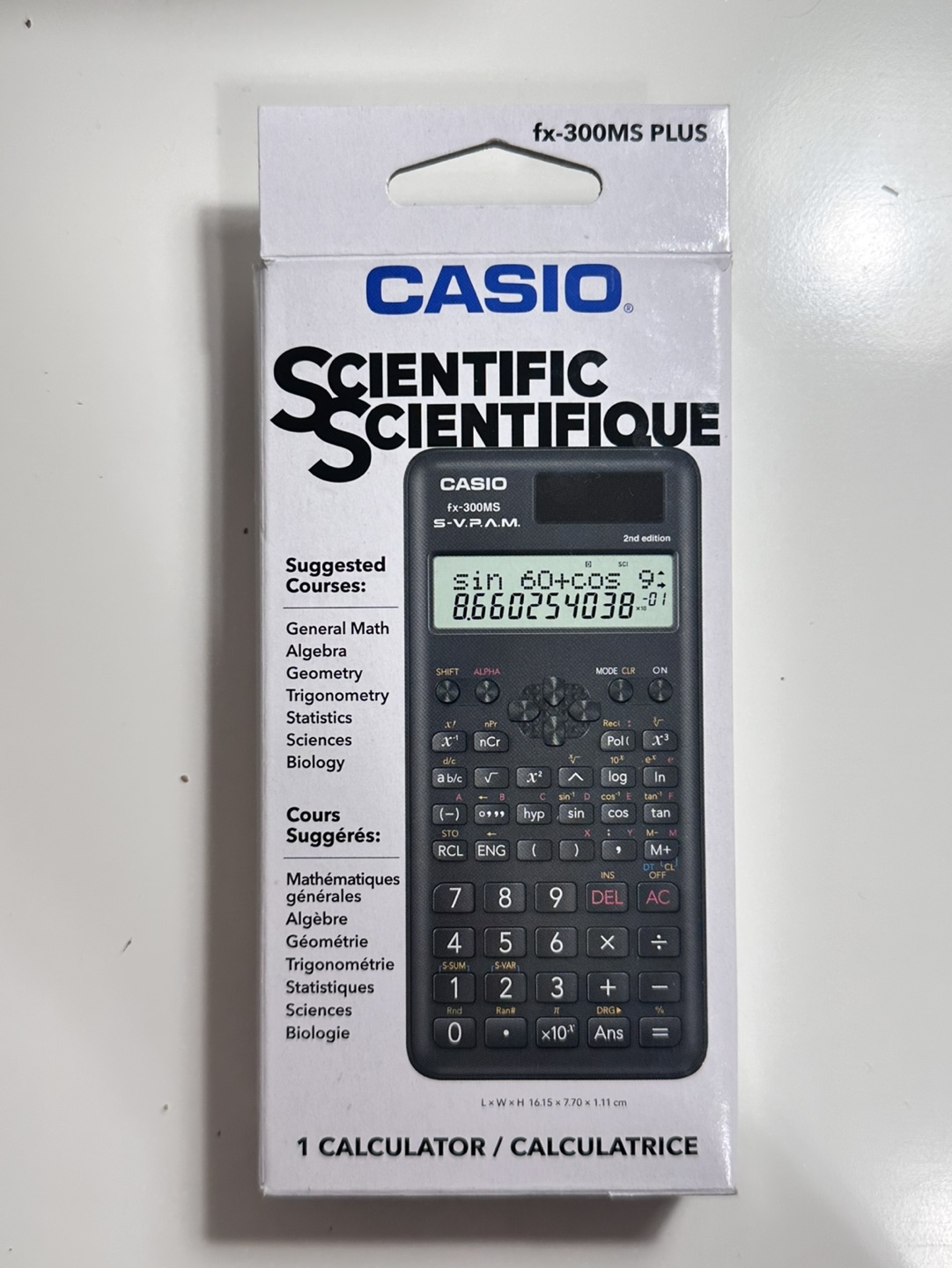 CASIO fx-300MS PLUS Scientific Calculator - 2nd Edition