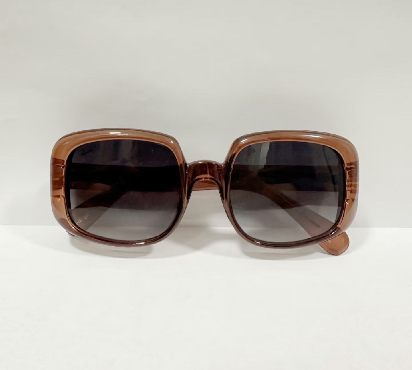 Brown Square Sunglasses