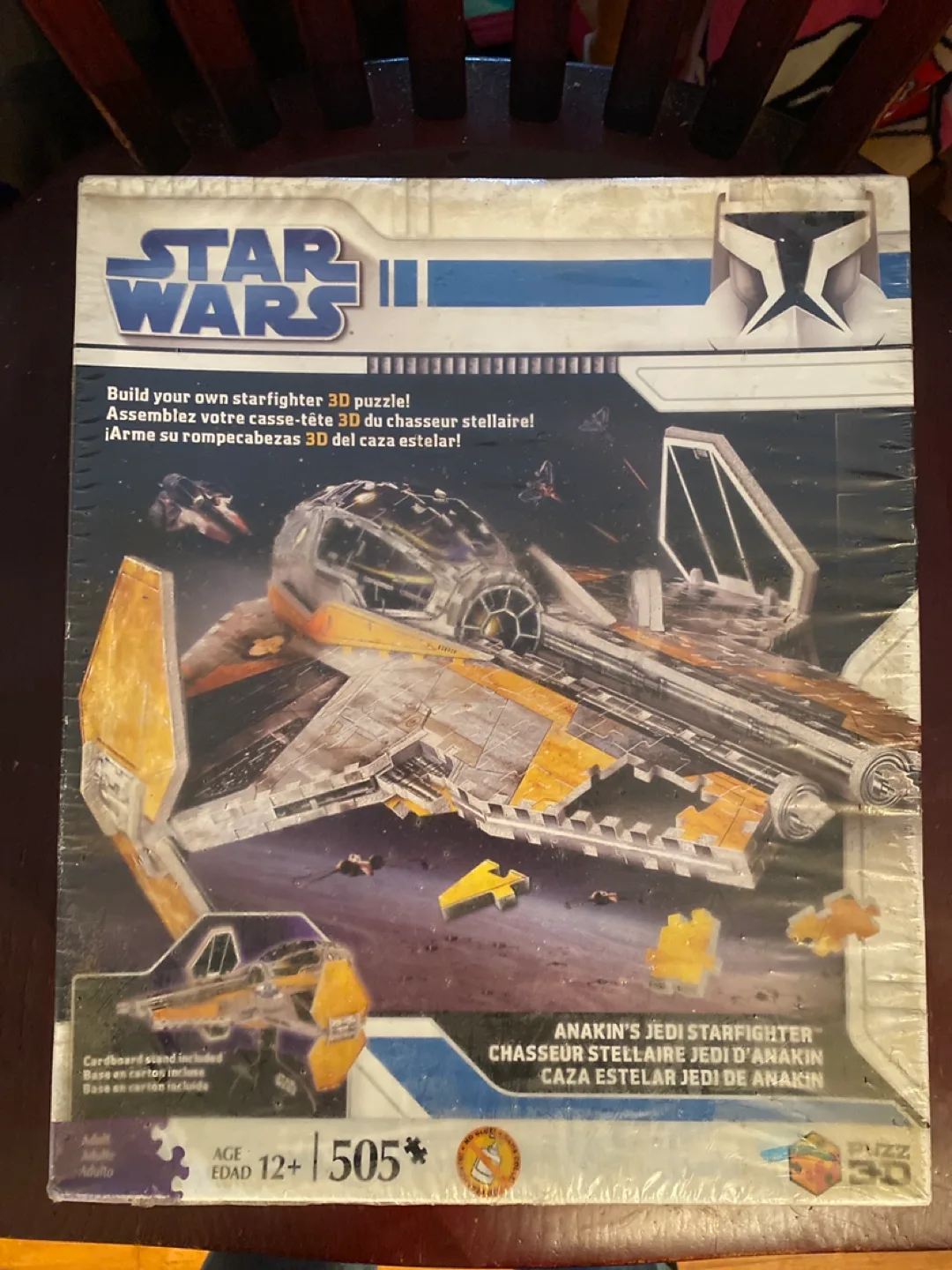 Star Wars Anakin's Jedi Starfighter 3D Puzzle 505 Pieces image indicator(2)