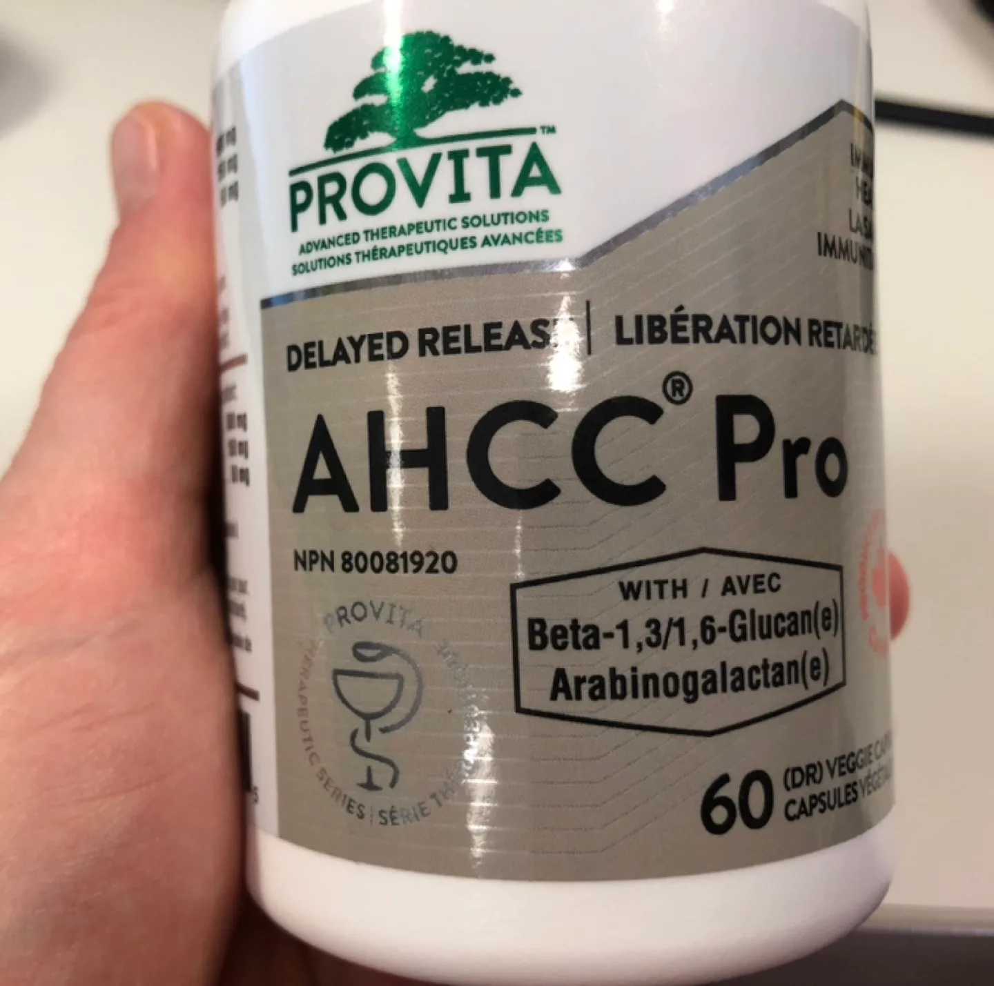 Provita AHCC Pro Immune Support Supplement - 60 Veggie Capsules image indicator(2)