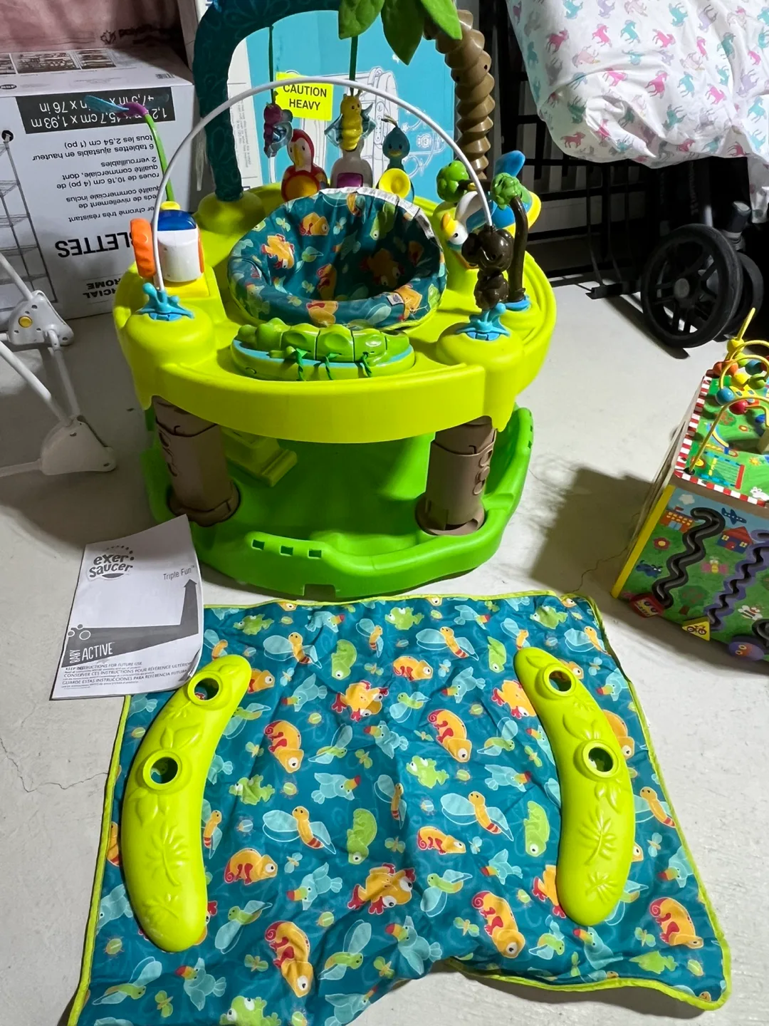 Evenflo Life in the Amazon Triple Fun Exersaucer image indicator(3)