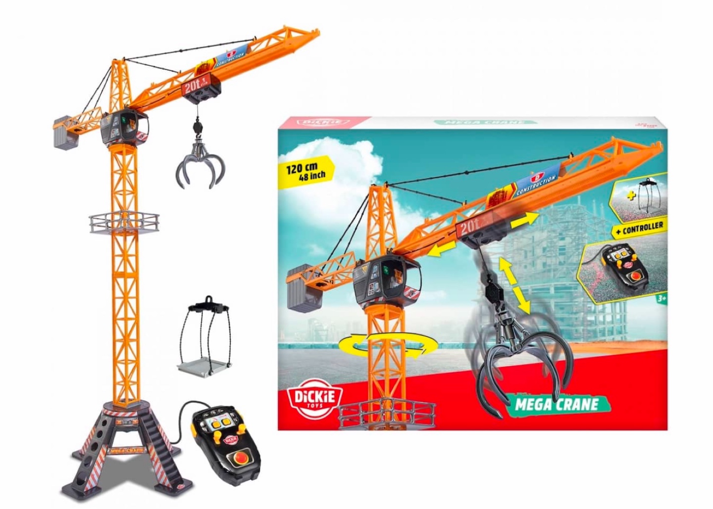 Dickie Toys  Giant Crane Playset - photo 3