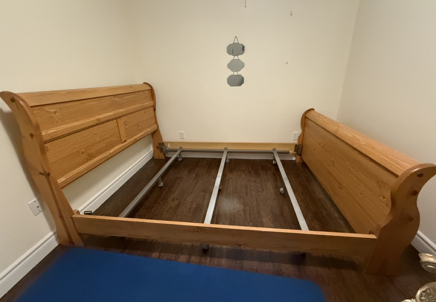 Queen Sleigh Bed Frame - photo 2
