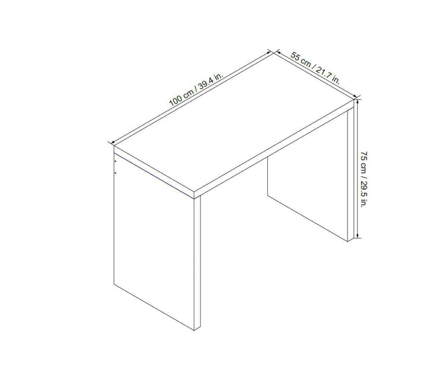 Espresso Desk- Modern & Minimalist Design - photo 2