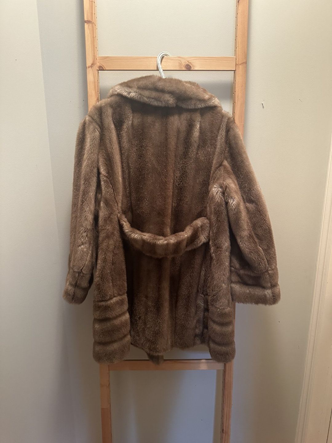 Vintage Sterling Stall Faux Fur Coat - photo 2